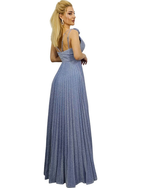 Satin Damenkleid Abend Lila