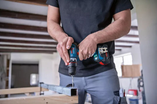 Bosch GSR 18V-90 FC Akkuschrauber Batteriebetrieb Brushless 18V 2x4Ah