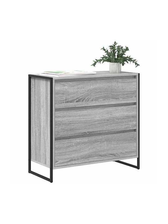 Comoda pentru Dormitor Gray Sonoma 79x36x75.5buc