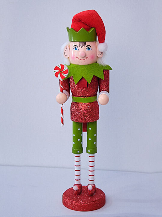 Christmas Decoration Santa's Elf Candy Cane 38cm
