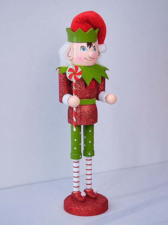 Christmas Decoration Santa's Elf Candy Cane 38cm