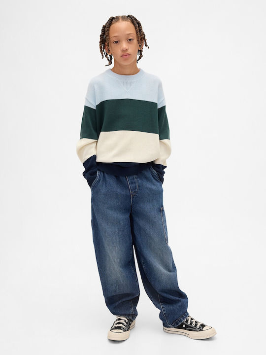 Kids' Sweater Long Sleeve Blue