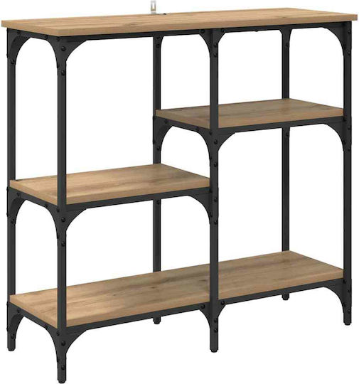 Κονσόλα από Ξύλο & Μέταλλο Artisan Oak Μ80xΠ29xΥ75εκ. Κονσόλα από Ξύλο & Μέταλλο Artisan Oak Μ80xΠ29xΥ75εκ.