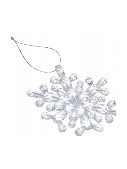 Hanging Snowflake Decoration 12x12 Cm Pattern 4
