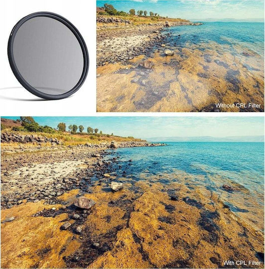 K&F Concept CPL Filter Diameter 43mm with MRC Coating Scratch Resistant for Photography Lenses