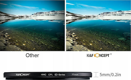 Kf Filter Polarizing Filter CPL K&F HD MC Slim C 82mm Kf01.1442