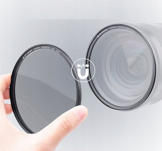 K&F Concept Filtru CPL / HD / Adaptor pentru filtru / PL / Colorat Cu diametrul 49mm pentru obiective foto