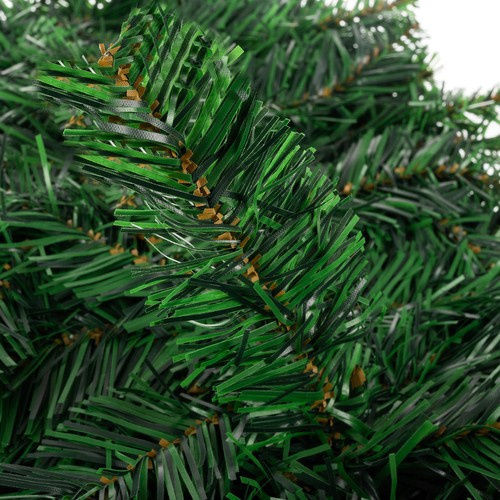 Crăciun Ghirlande Iluminată Plastică Verde 270x28cm 1buc