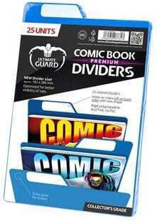 Ultimate Guard Premium Comic Book Dividers Blue