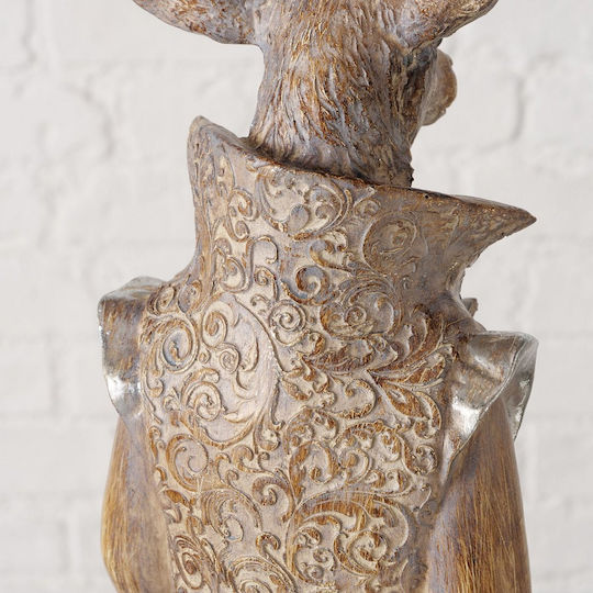MSA Hirsche Figur Jenno Braune 21x17,5x62cm Polyresin