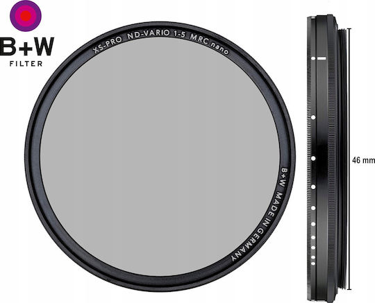 B&W International ND Filter Diameter 72mm with MRC Nano Coating Easy Clean for Photography Lenses