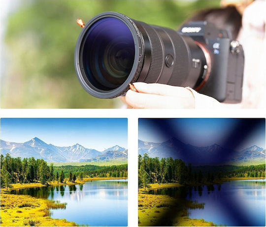 K&F Concept Filter CPL Durchmesser 72mm für Kameraobjektive