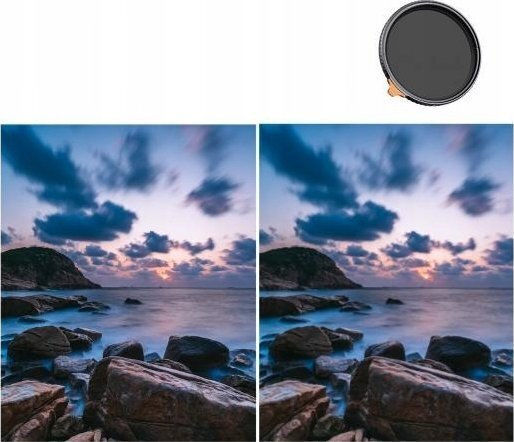 K&F Concept ND Coloured Filter Diameter 77mm with MRC Nano Coating Easy Clean for Photography Lens