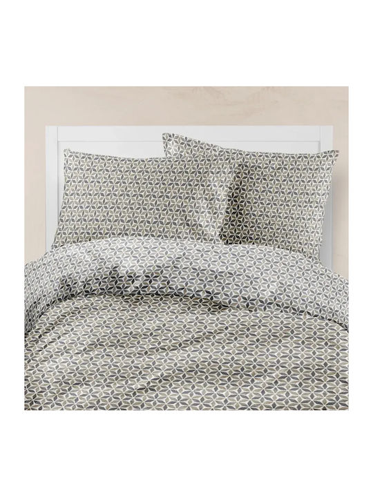 Borea Duvet Cover Cotton Single 160x240 Honey Multicolored