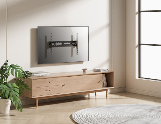 Manhattan 462280 Стойка за телевизор Стенен до 70" и 45кг Черен