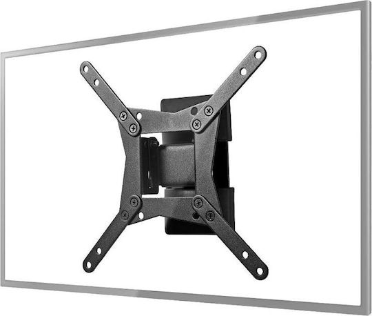 Nedis Wall Mount Lcd Tv 10 32" Load Capacity 30 Kg Tilt ± 15° Rotation 70° Articulating 1 Joint