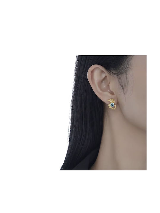 Gold Plated Silver Earrings