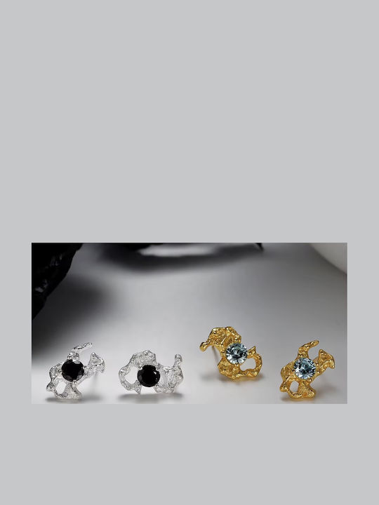 Earrings made of Silver Gold Plated