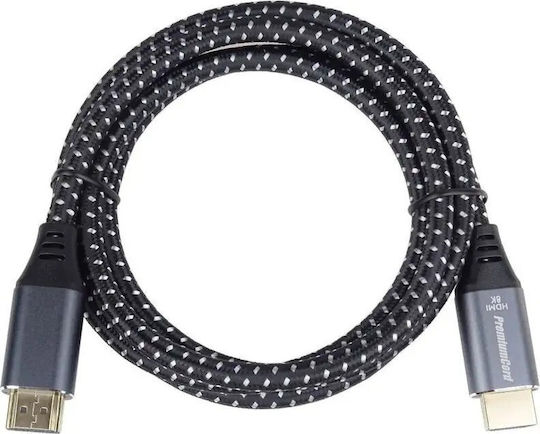 Premiumcord Ultra HDMI 2.1 Cable 8K@60Hz Gold-Plated Connectors 3m