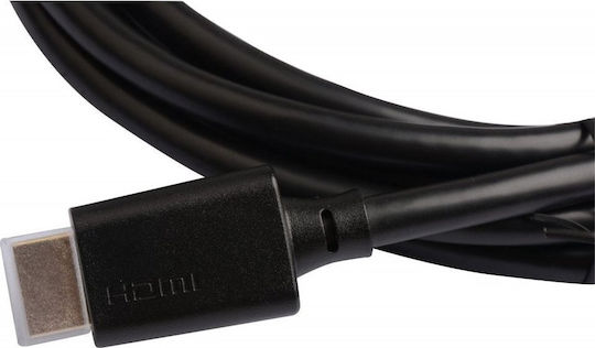Techly HDMI 2.1 Ultra High Speed 48Gbps 4K 120Hz HDR VRR Cable HDMI male - HDMI male 3m Μαύρο