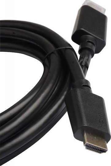 Techly HDMI 2.1 Ultra High Speed 48Gbps 4K 120Hz HDR VRR Cable HDMI male - HDMI male 3m Μαύρο
