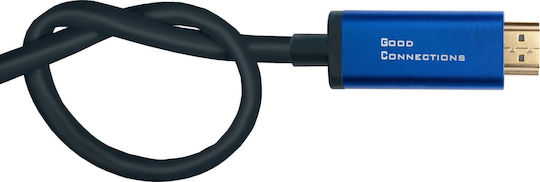 Good Connections Cablu HDMI De Sex Masculin - USB-C De Sex Masculin 1m Albastru