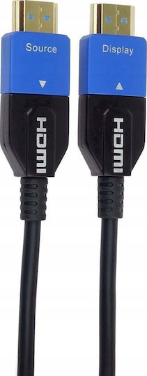 PremiumCord HDMI 2.1 Ultra High Speed 48Gbps 4K 120Hz HDR VRR Cable HDMI Male - HDMI Male 25m Black