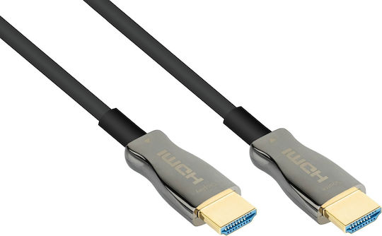 Python Cable HDMI male - HDMI male 5m Γκρι
