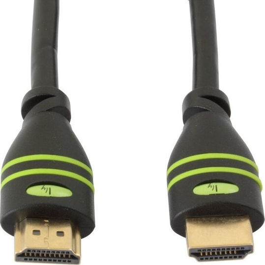 Techly HDMI 1.4 High Speed 1080p 120Hz Cable HDMI Male - HDMI Male 15m Black