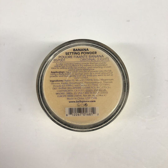 Bellapierre Cosmetics Biri Make-up-Finisher Bellapierre Banana Fixierpuder Bp001/bsp001 Gelbe Nuance 4 G