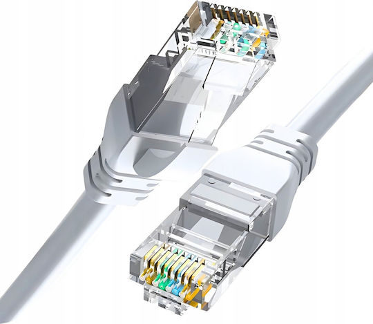 Montis U/UTP Cat.5e (Gigabit) Cablu De Rețea Ethernet 3m Alb