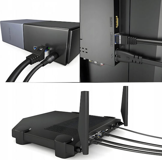 Montis S/FTP Kat.6a Gigabit Netzwerkkabel Ethernet 20m
