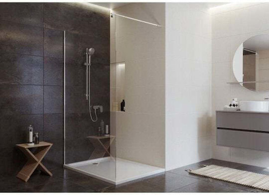 Cersanit Καμπίνα Ντουζιέρας με Συρόμενη Πόρτα 90x200cm Chrome Cersanit Καμπίνα Ντουζιέρας με Συρόμενη Πόρτα 90x200cm Chrome