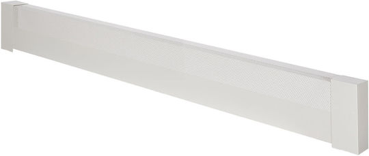 Radiator Covers Vevor Basic Series 1526 Mm Front Cover for Standard Electric Heating Unit Home Improvement Heavy Duty Steel Easy Installation Replacement for Old Cover in Bedroom White
