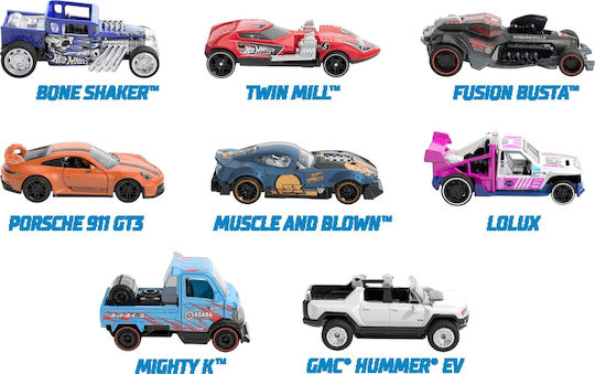 Hot Wheels Αυτοκινητάκι 1:43 Pull Back