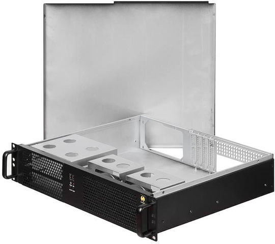Netrack Mini-itx/microatx сървърен корпус 482*88.8*390mm 2U 19"