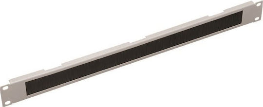 Lanview 1u 19" Simple Type Brushed Cable Organizer Panel