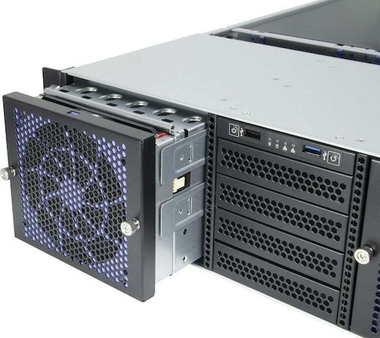Inter-tech 48.3cm Ipc 3u-30765 3he Сървър