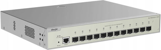 Ruijie RG-NBS5500-12XS v1 Managed L2 Switch with 12 Gigabit (10Gbps) Ethernet Ports and 12 SFP Ports