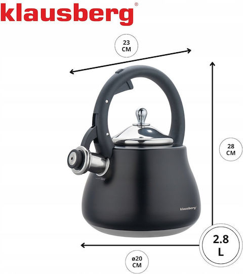 Klausberg Βραστήρας Ανοξείδωτος 2800ml