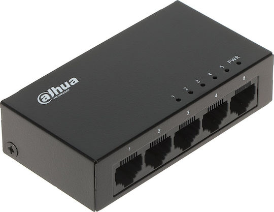 Dahua PFS3005-5GT-V2 Unmanaged L2 Switch with 5 Gigabit (1Gbps) Ethernet Ports