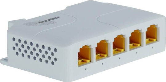 Allnet Negestionat L2 PoE++ Switch cu 4 Porturi Gigabit (1Gbps) Ethernet
