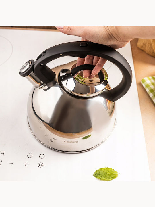 Klausberg Kettle Stainless Steel Gray 2500ml