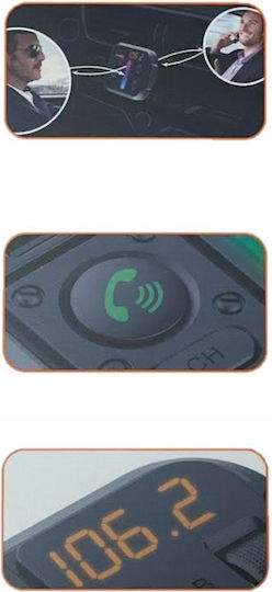 LTC Audio FM Transmitter Αυτοκινήτου με Bluetooth