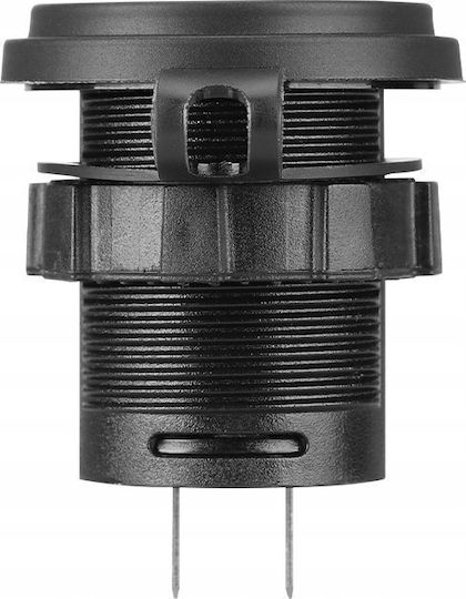 Blow Auto-Ladegerät 4A mit Anschlüssen: 1xUSB 1xType-C und Voltmeter Schwarz Farbe