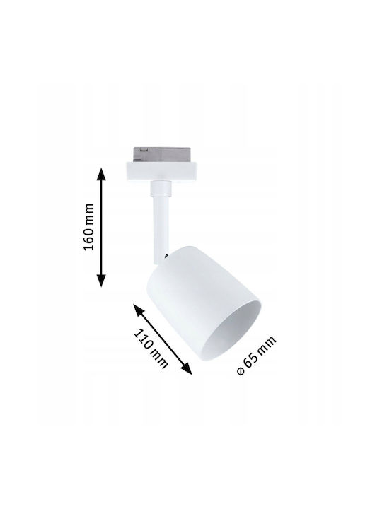 Paulmann Spot with Socket GU10 in White Color