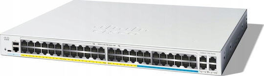 Cisco C1300-48MGP-4X Managed L2 / L3 PoE+ Switch με 32 Θύρες Gigabit (1Gbps) Ethernet
