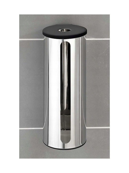 Wenko Wandmontierter Papierhalter Silber