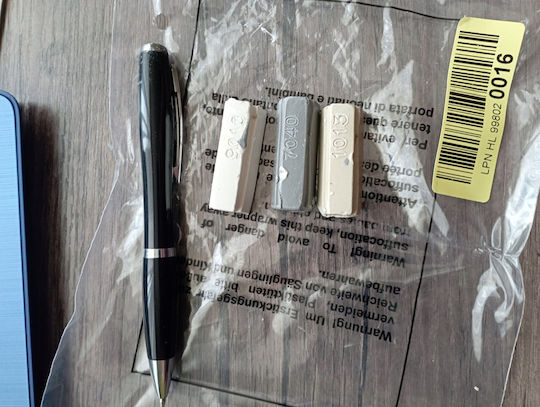 Edding 8901 4-8901-1-4049 Furniture Repair Partition Wax Set White
