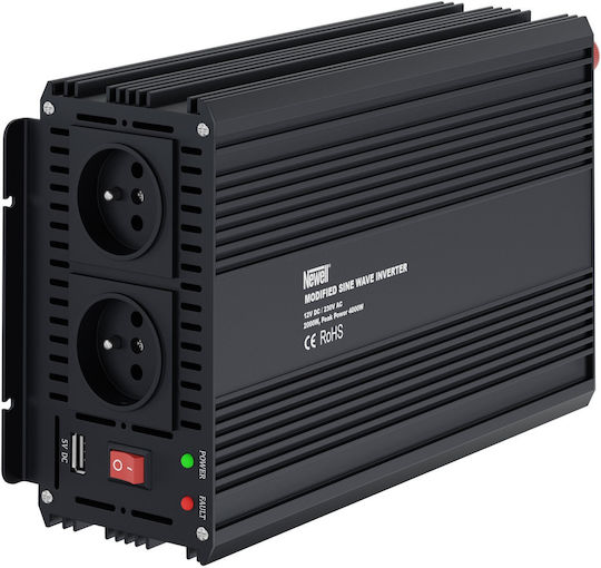Newell Car Inverter Modified Sinewave 2000W to Converter 12V DC in 230V AC